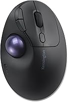 Vista 8 de Kensington Ratón inalámbrico TB450, Bluetooth LE y conexión de 2.4 GHz, 4 opciones de DPI, conecta hasta 3 dispositivos (K72194WW), negro-azul