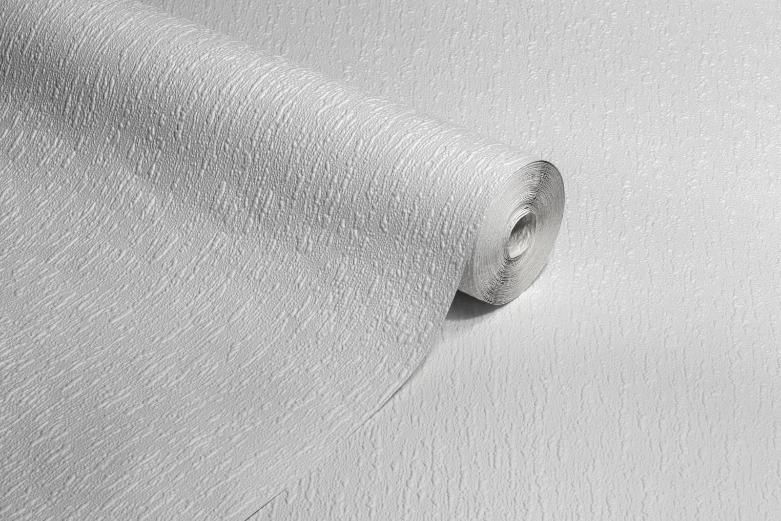White Embossed Paintable Wallpaper Precision Textured Stone Oak RD177 Anaglypta