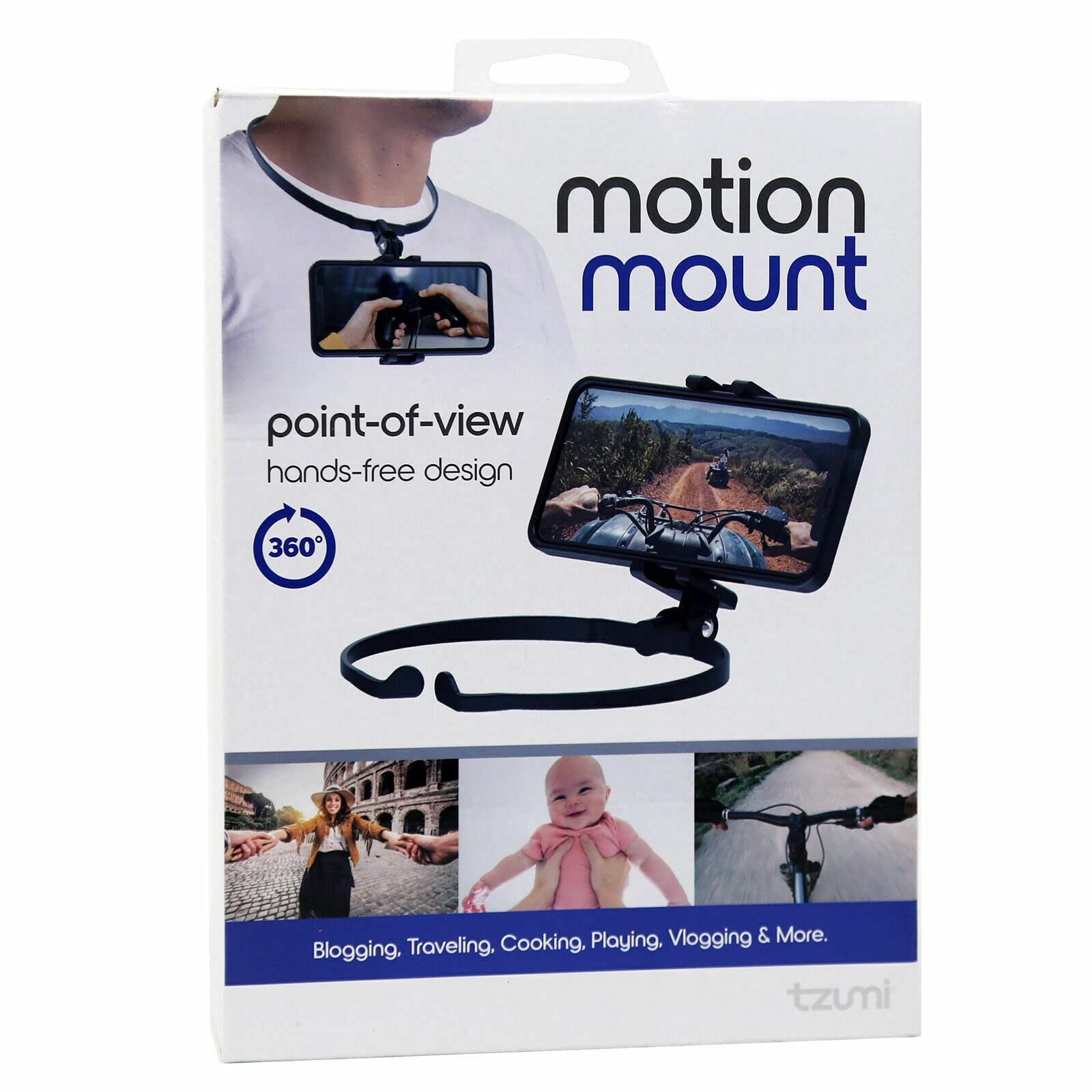 Cell Phone Hands Free Design Motion Mount Point-of-View