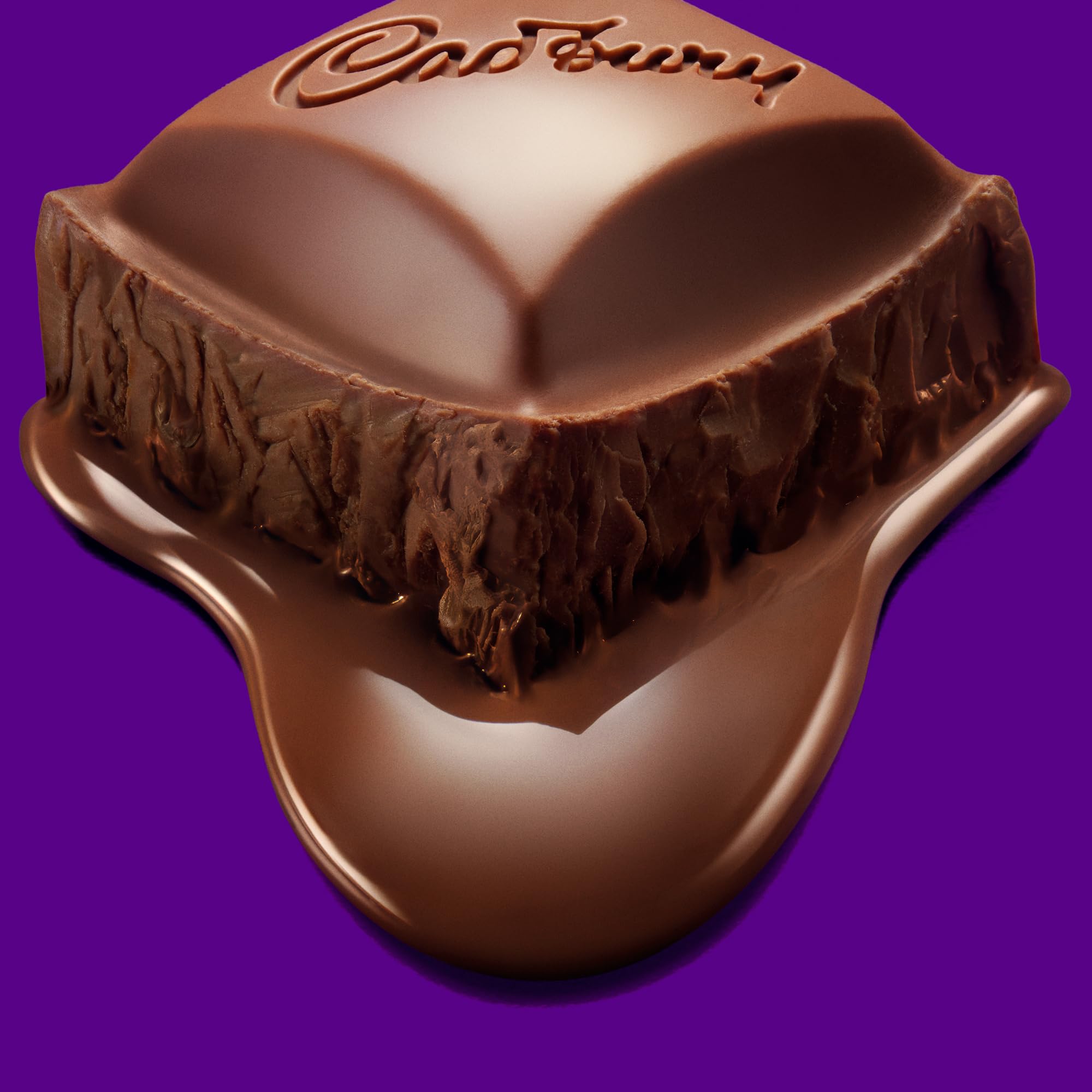 Cadbury Crunchie, Barrita de Chocolate con Leche, Sabor Cremoso y Crujiente, 40 g