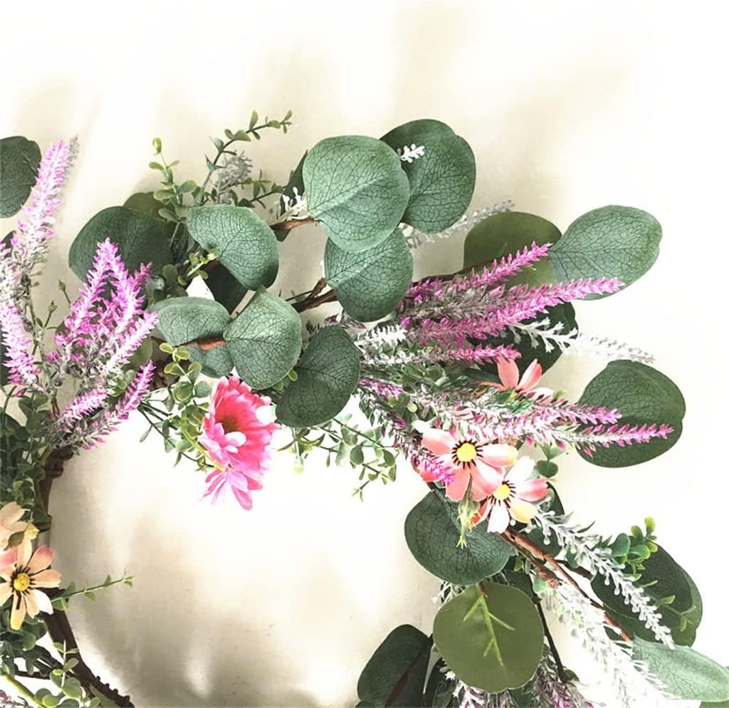 Simulation Little Daisy Lavender Door Decoration Garland Simulation Spring Garland
