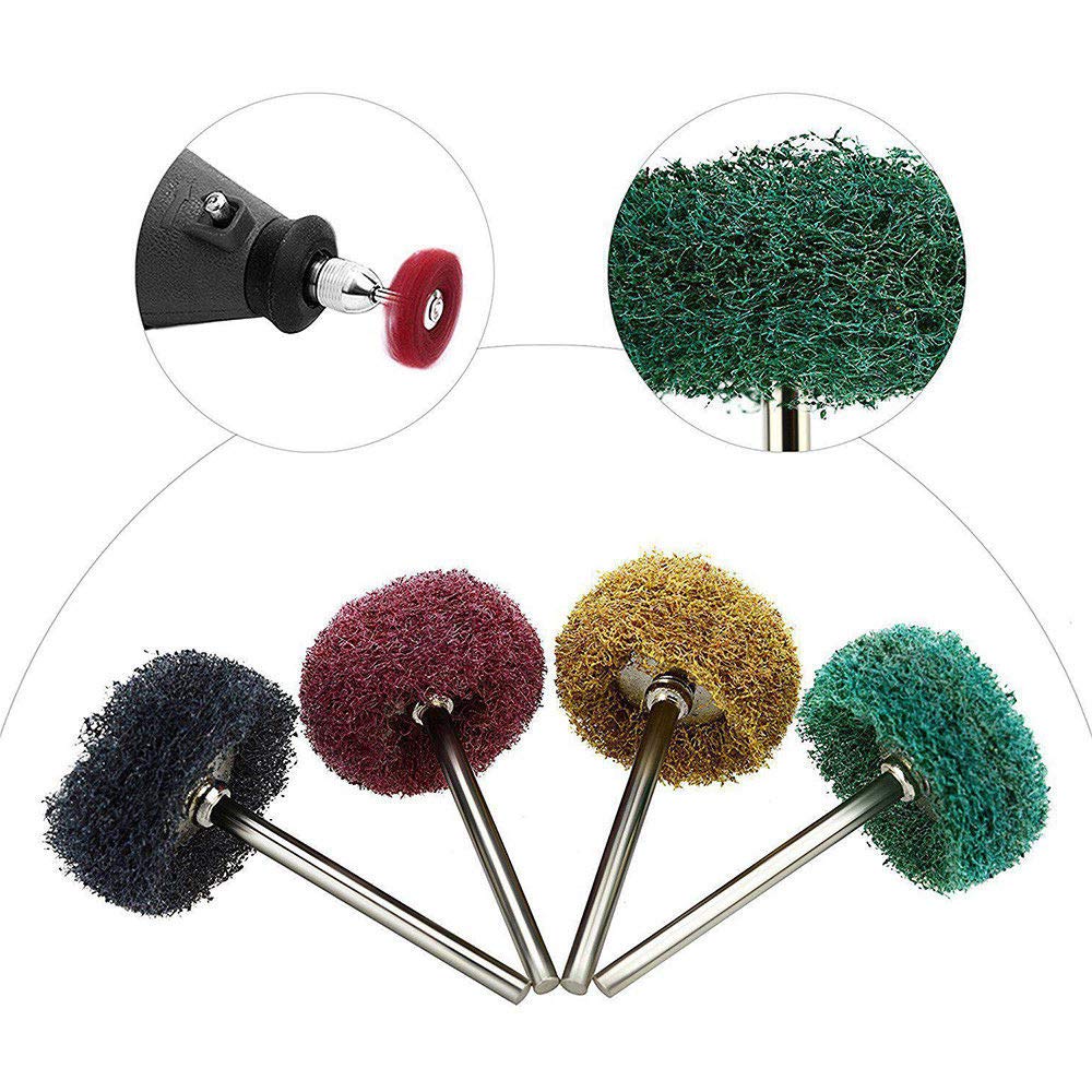 Maso Lot de 40 roues de polissage pour outil rotatif Dremel 25 mm