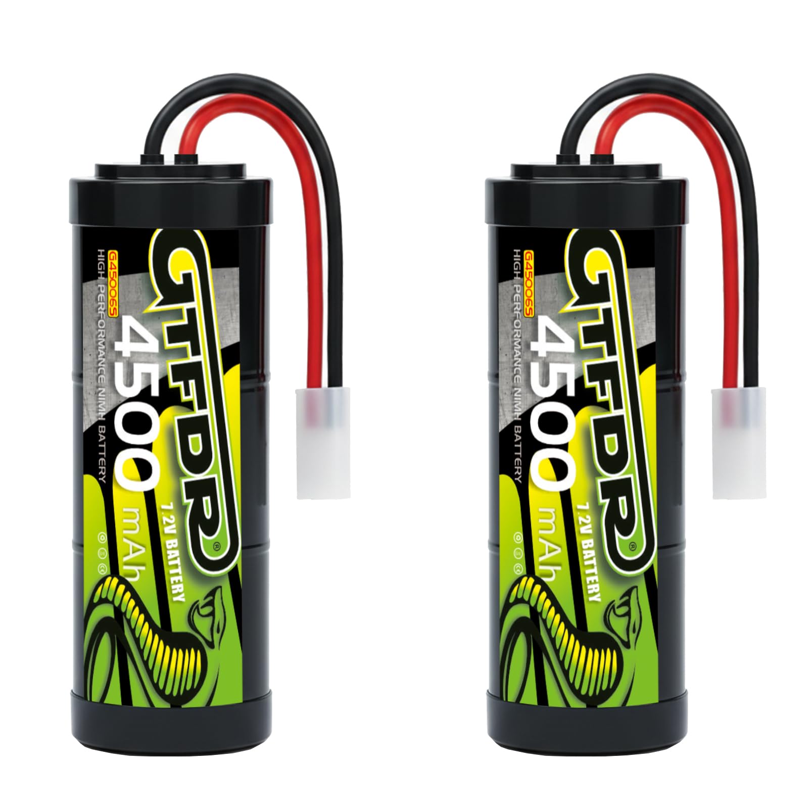 Amazon.co.jp: GTFDR 2組 ラジコン バッテリー 4500mah 大容量 7.2v