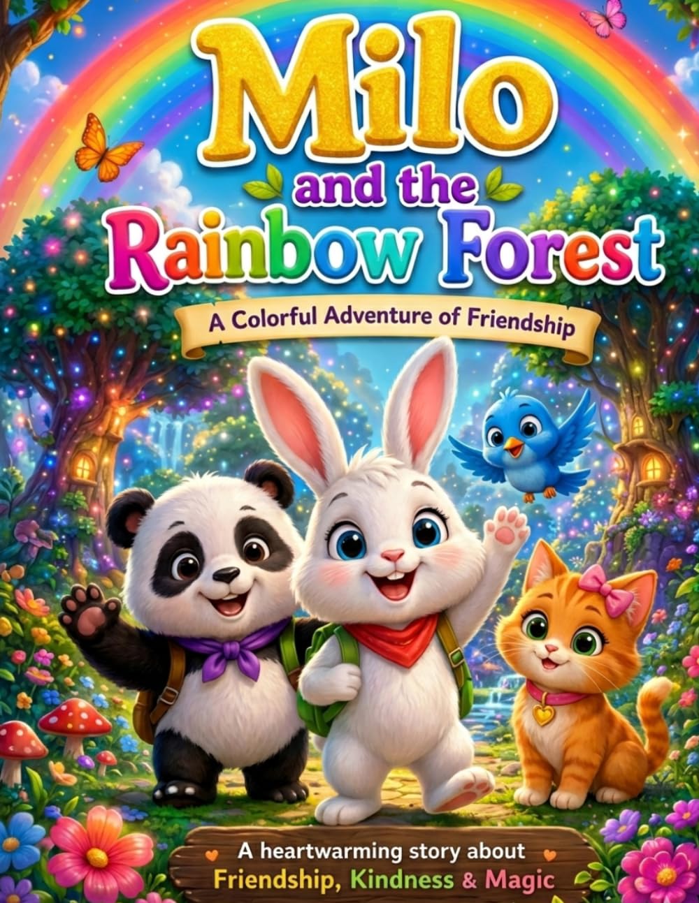 Milo and the Rainbow Forest A Colorful Adventure of Friendship: A Colorful Adventure of Friendship
