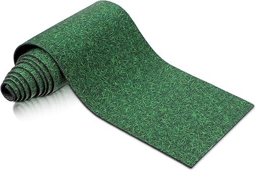 Accesorios de pueblo navideño de 5 x 50 pulgadas, tapete navideño en miniatura para calle, aldea navideña, nieve, decoración de calle para paisaje