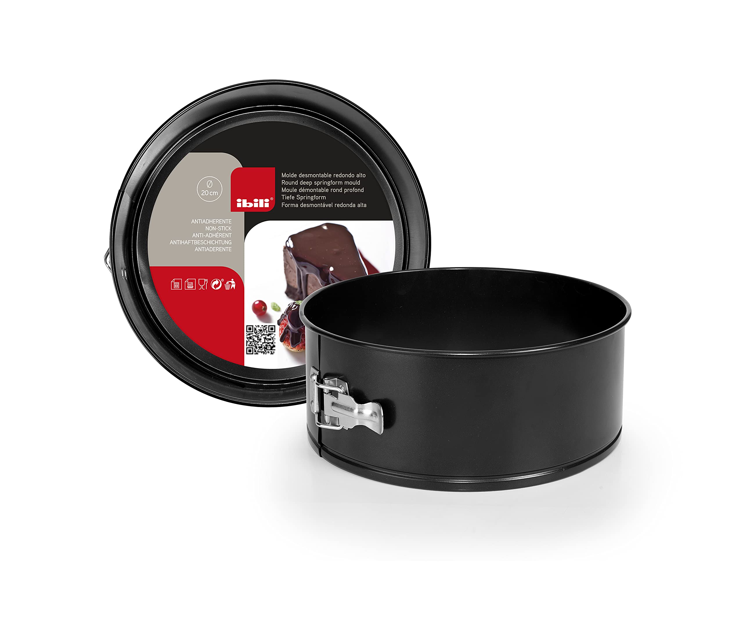 IBILI - 820926 - Moka Tall Springform Pan, 26 Cm
