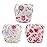 Babygoal Baby Girl and Boy Swim Diapers, Reusable Adjustable Washable One Size Fits 0-8M Baby Gifts and Swimming Lessons 3 Pack 3SD04