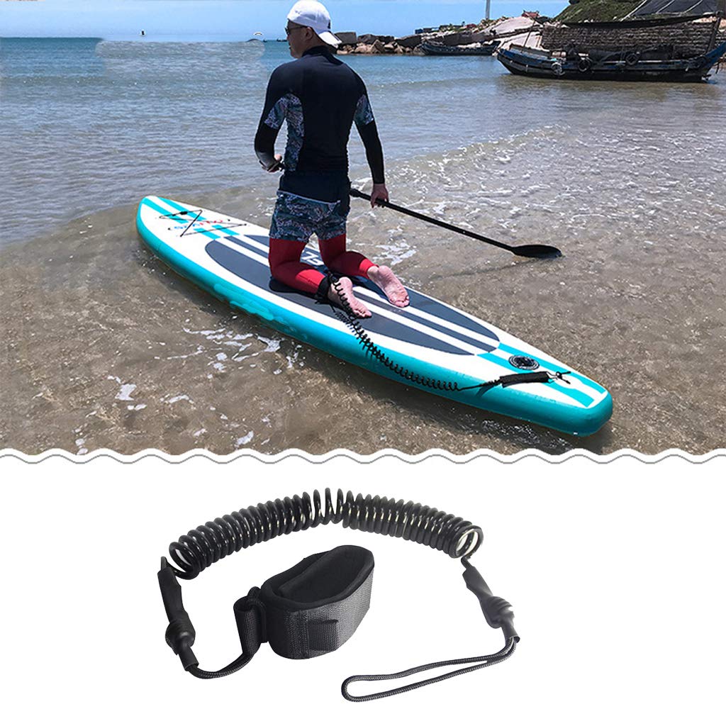 Correa de tobillo en espiral para tabla de surf de 10 pies