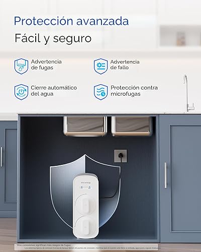 Miniatura 8 de Waterdrop Filtro de agua de ósmosis inversa G5P500, certificado NSFANSI 58 y 372, sistema de ósmosis inversa de 7 etapas, sistema de filtración de