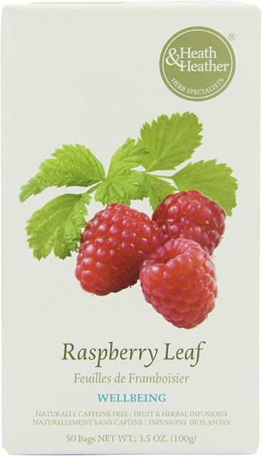 Heath & Heather Raspberry Leaf Tea 50bags (Pack of 1)