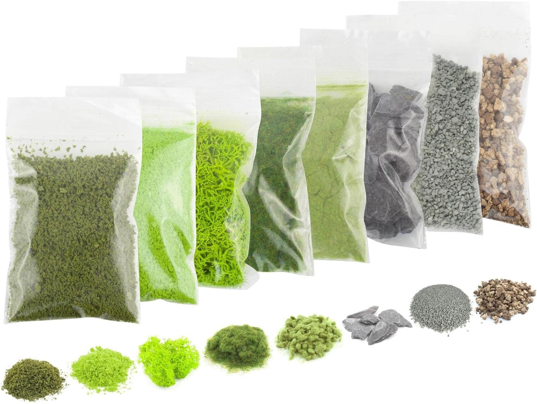 War World Gaming Elf & Ork Miniature Basing Kit – Fantasy Wargame Themed Tabletop Layout Terrain Scenery Landscape Model Modelling Figure Diorama Material