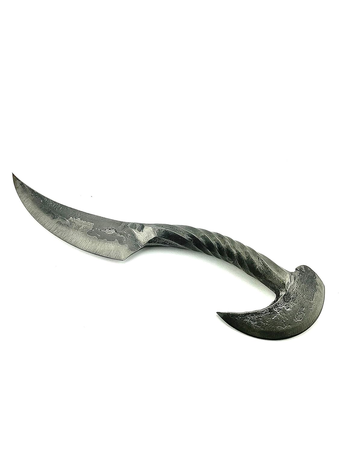 New Deal Unique Knife, double bladed knife, collectors knife, cool knives, railroad spike knife, K5