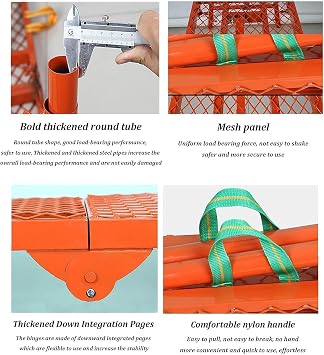Stepladders Scaffolding platform Portable Folding Scaffolding, Multipurpose Work Platform Scaffold Tower Ladder Stool Bench For Washing Vehicles, Cleaning Windows, DIY, Maintenance Work ( Size : 150*4