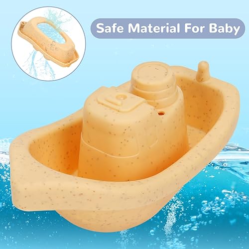 Miniatura 4 de HCFJEH Juguetes de baño para niños de 1 a 3 años, 14 juguetes de baño sin moho para niños pequeños de 2 a 4 años, juguetes de bañera con 1 ducha de