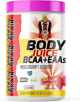 Gene in Us - Body Juice Bcaas and Eaas, Red Sunburst