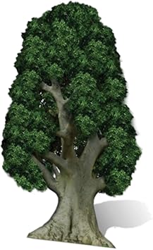 Star Cutouts, Tree, Cardboard Cutout Stand-Up, Party Prop Stand-In - 70" x 37"