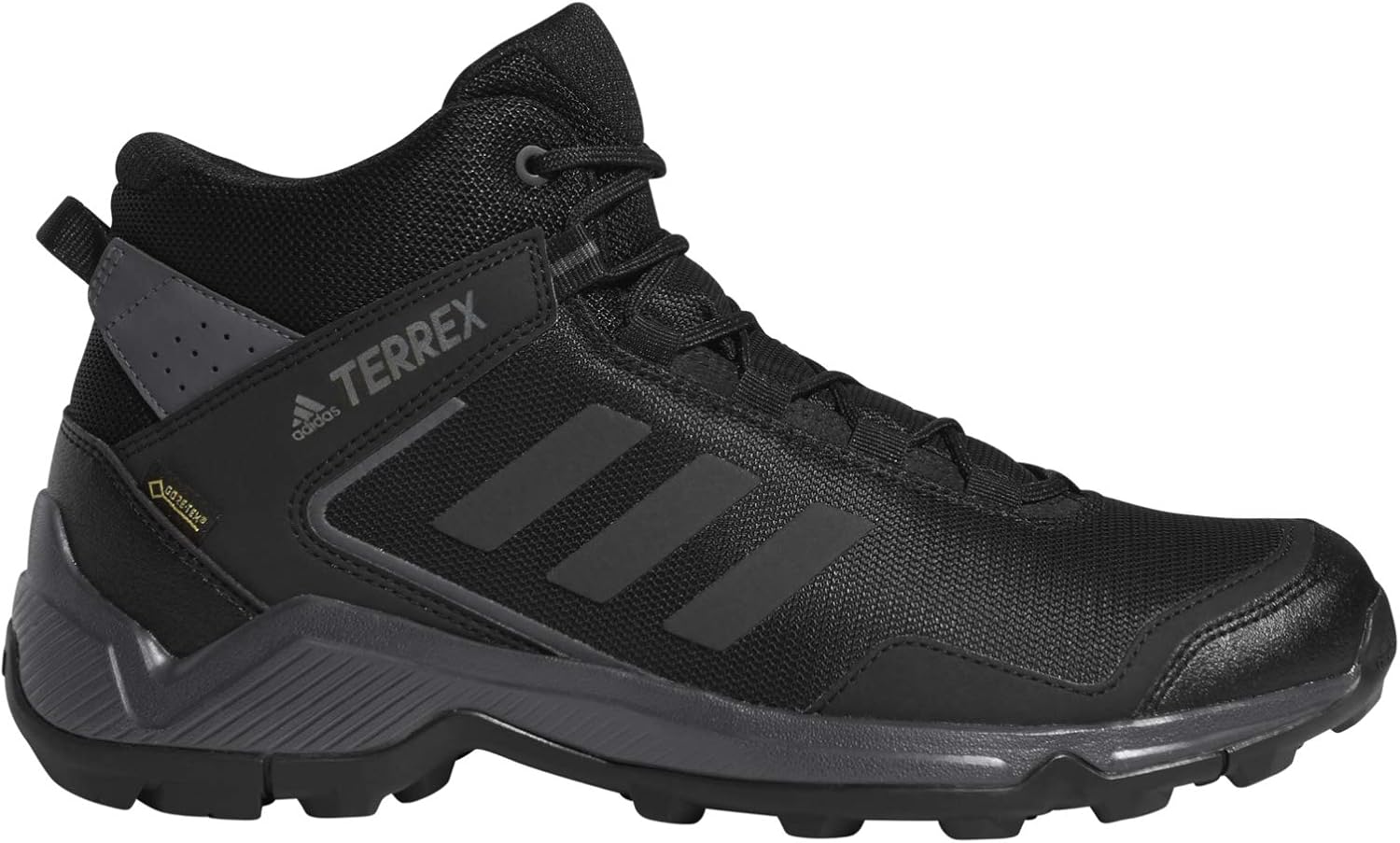 adidas Men's Terrex Eastrail Mid GTX Fitness Shoes 8 Carbon/Black/Grey Five