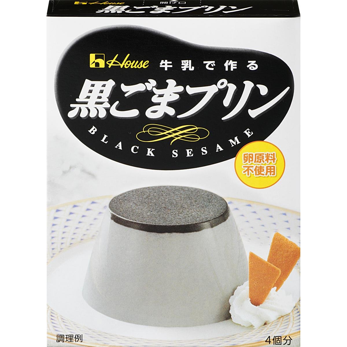 Amazon.co.jp: ハウス 黒ごまプリン 70g : 食品・飲料・お酒