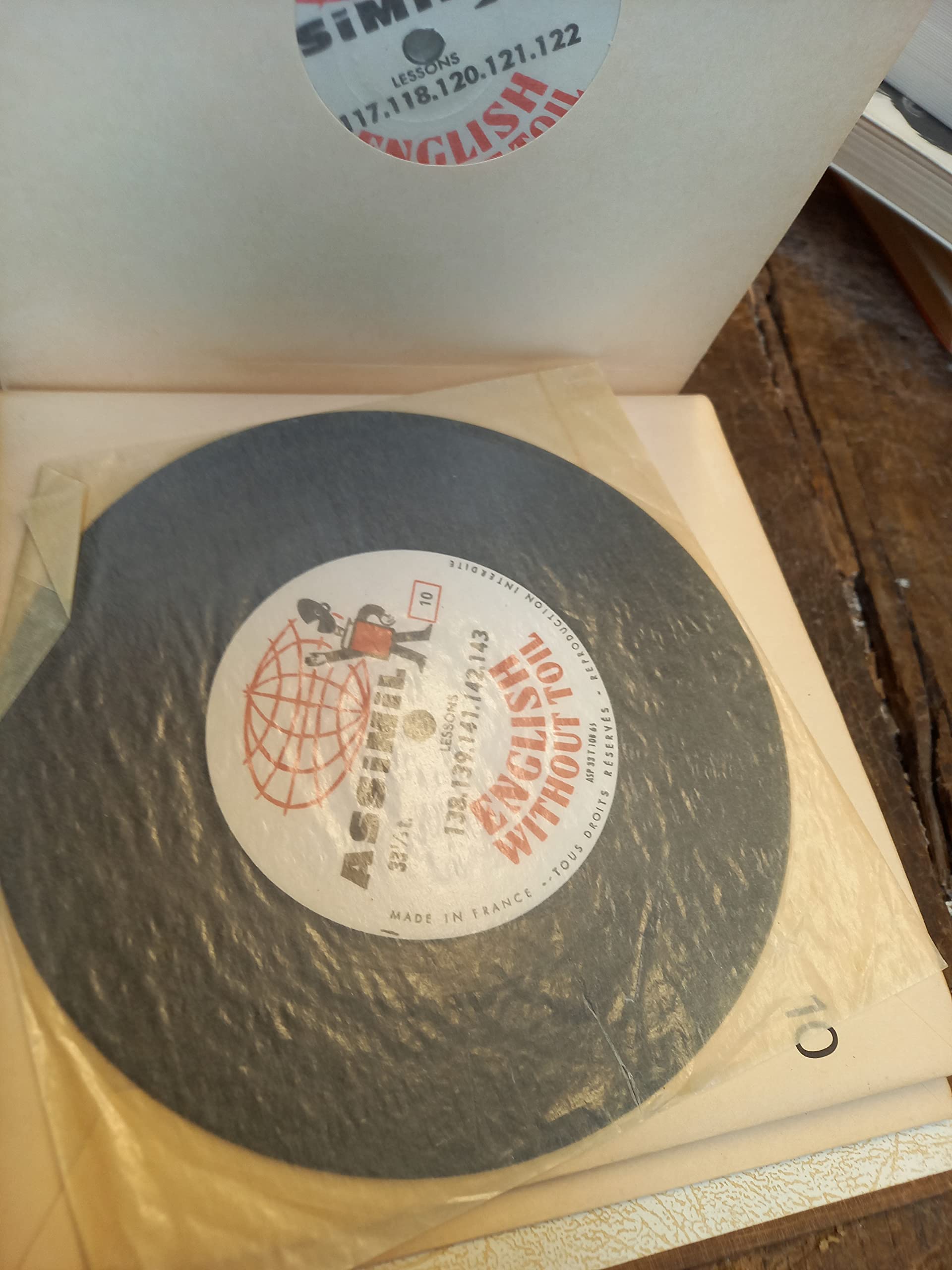 ASSIMIL anglais sans peine English without toil complet 11 disques 33 tours