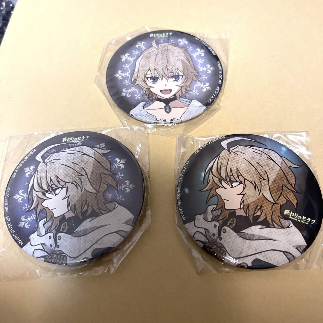 Amazon | 終わりのセラフ 百夜ミカエラ 缶バッジ | バッジ | おもちゃ 