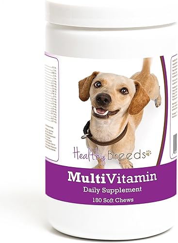Miniatura 53 de Healthy Breeds Bulldog Multivitamínico Masticable Suave para Perros 180 Recuento