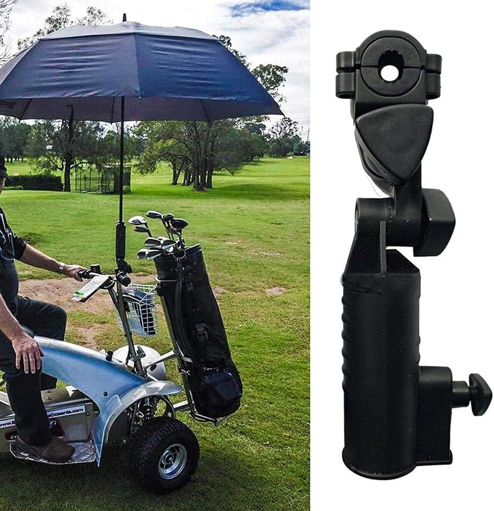 Adjustable Umbrella Holder, Universal Clamp Stand for Push Cart Baby Stroller Wheelchair Outdoor Use