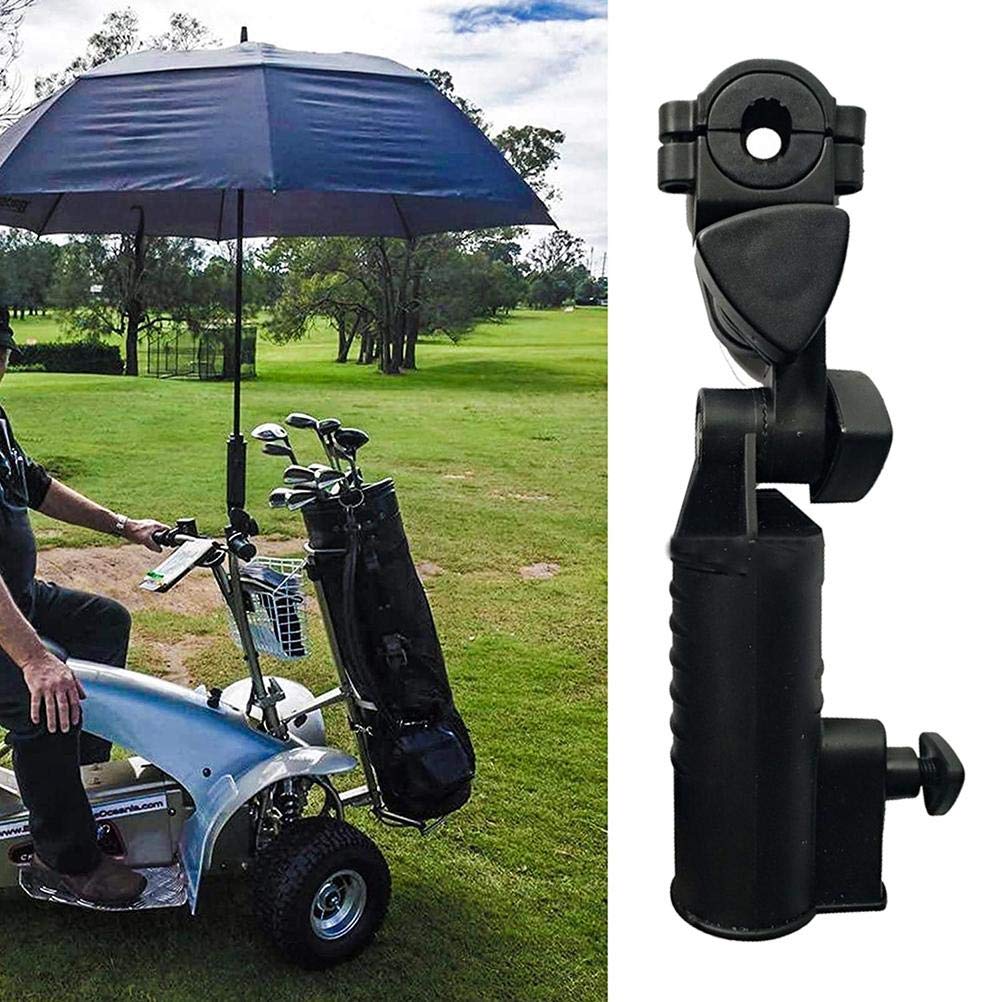 Soporte de Paraguas para Carrito de Golf, Soporte de Paraguas para Carrito de Golf, Soporte de Abrazadera Ajustable para Silla de Ruedas para Carrito de bebé Montar Otros