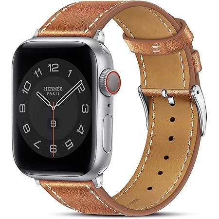 Apple watch 5 with leather band Clearance