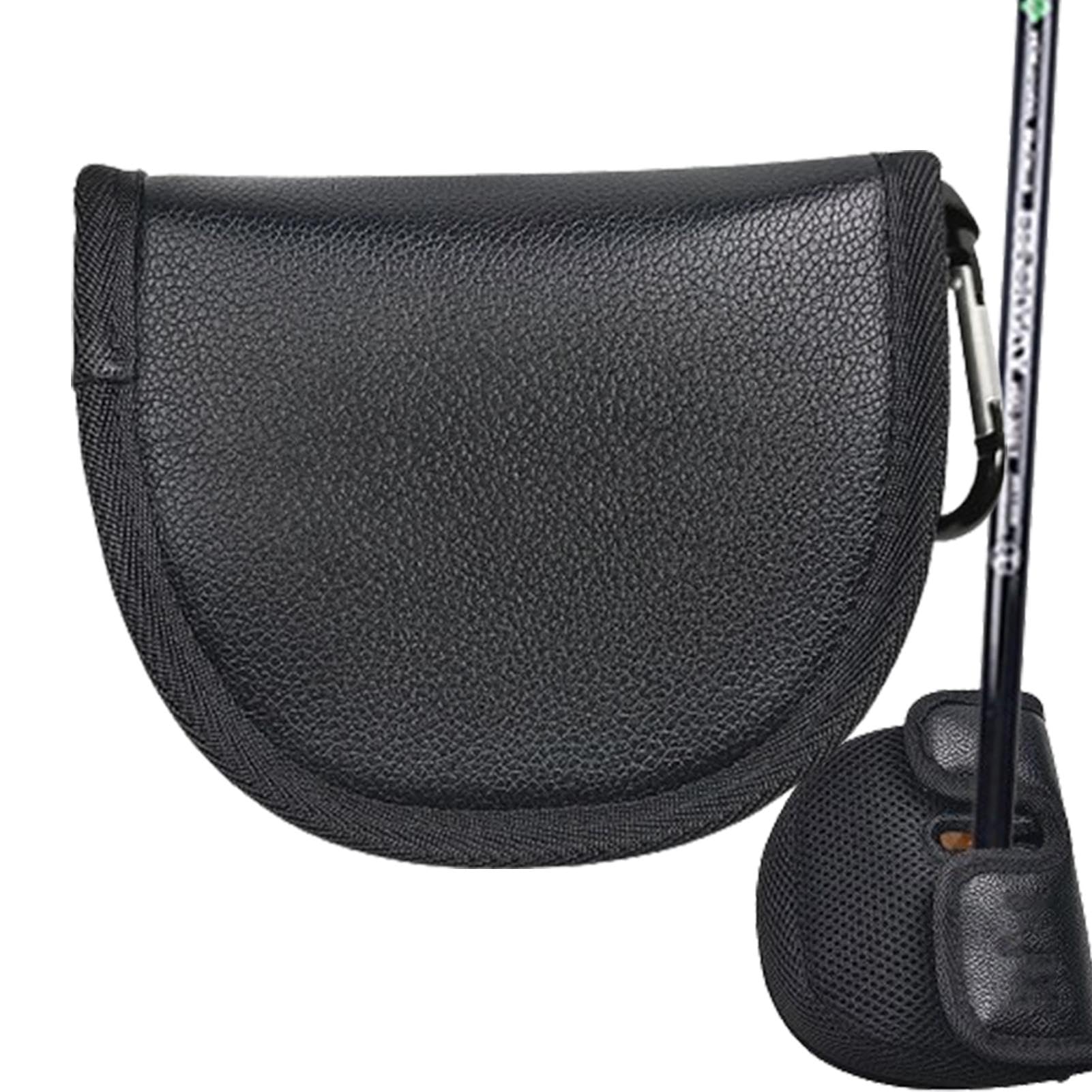 Copri-testa Del Putter Per Mazza Da Golf, Copri-mazza Da Golf Portatile In PU, Nero, Joberio