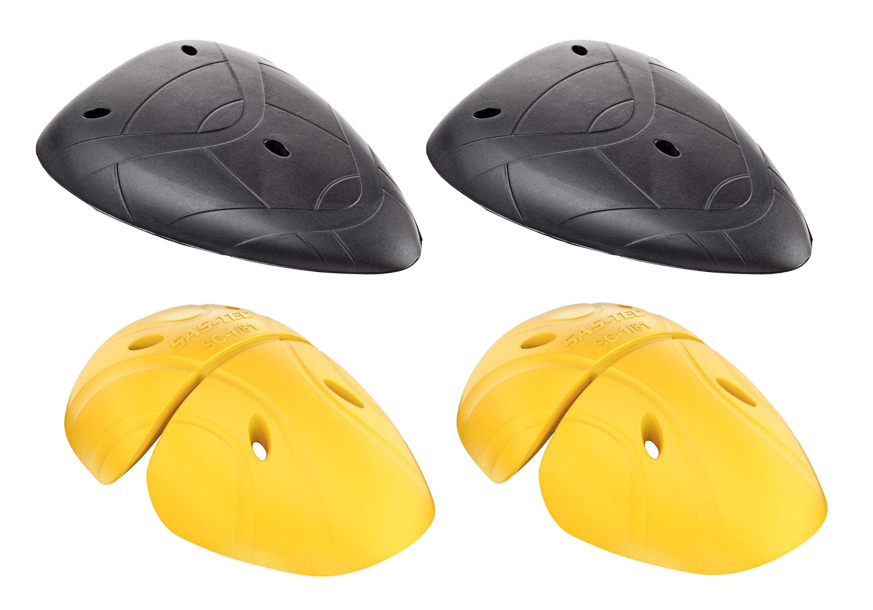 John Doe SAS-TEC - Set di 4 protezioni per pantaloni da moto