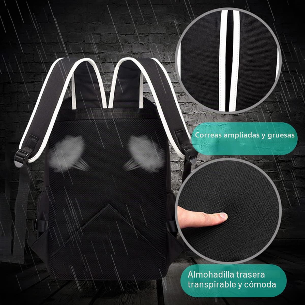 Mochila escolar de tela Oxford para niños mochila escolar mochila de impresión mochila juvenil mochila reflectante al aire libre