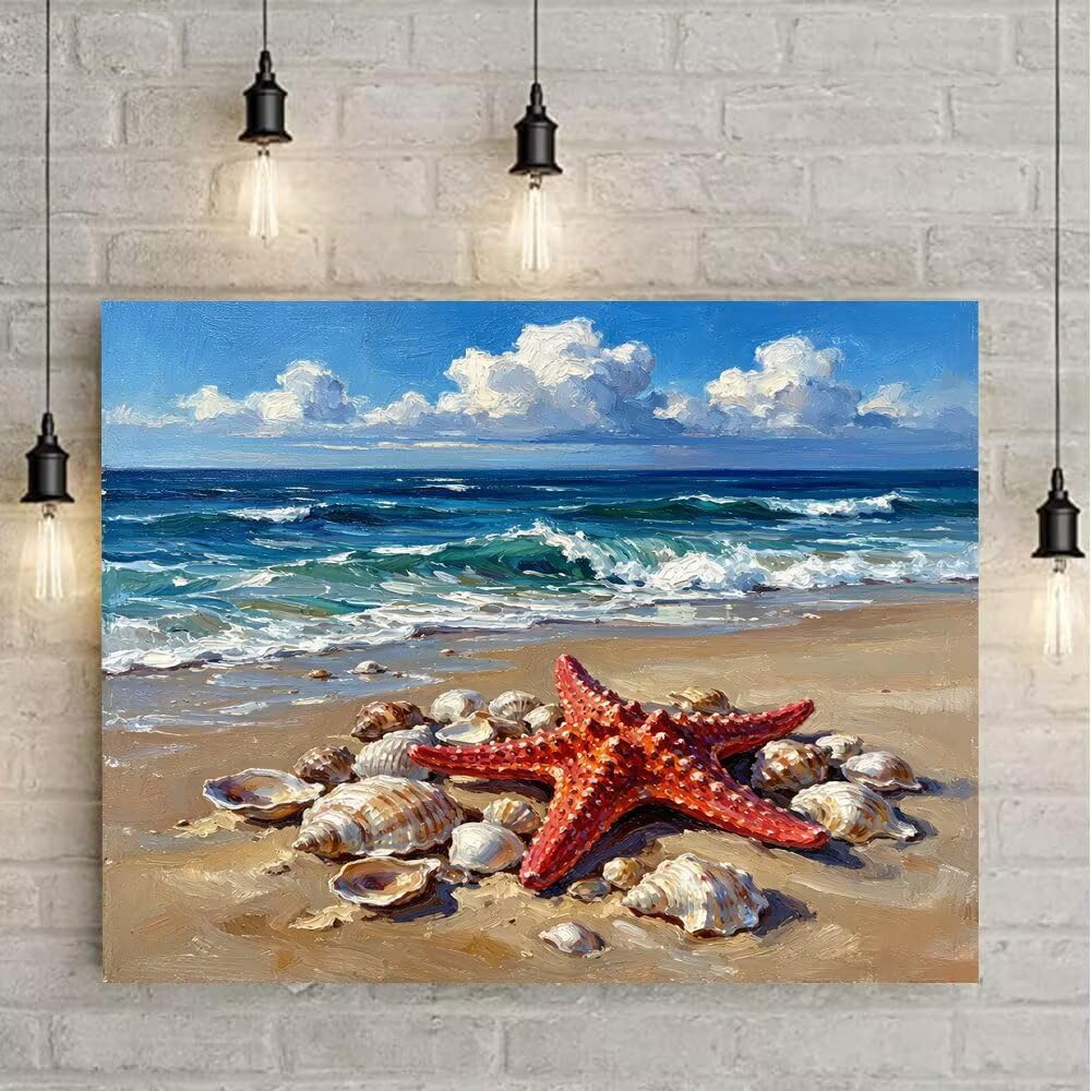 Diamond Painting Adulti Stella Marina Diamond Painting Kit 110x80cm N-O3975
