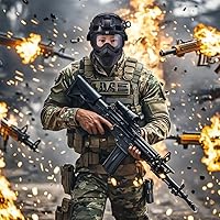 Vista 5 de Gafas de montar para casco de motocicleta con máscara facial extraíble, máscara vintage de lucha de balas para motocross, máscara de paintball