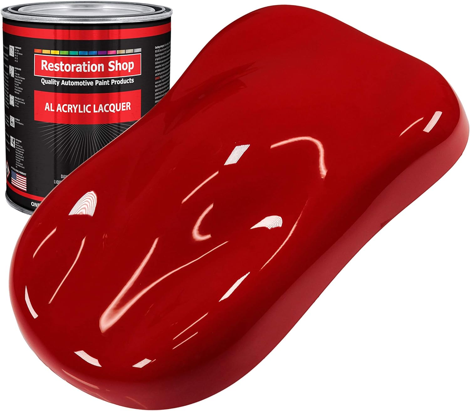 Restoration Shop Victory Red Acrylic Lacquer Auto Paint