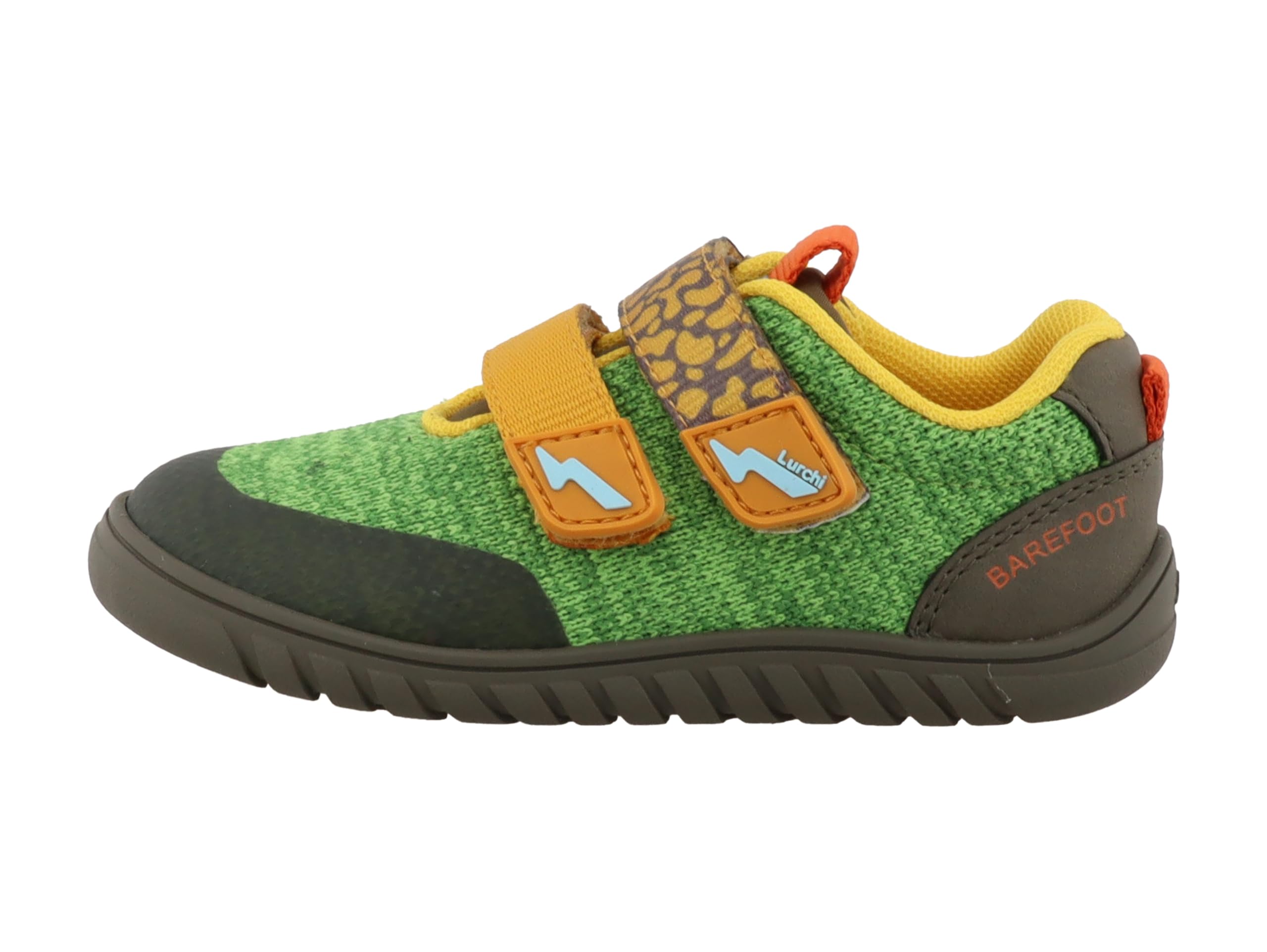 Lurchi Unisex Kinder Shoes Benny Barefoot Sneaker Green Curry 35 EU Weit