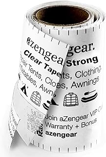 aZengear Clear Tenacious Waterproof Tape, Patch Repair Kit f