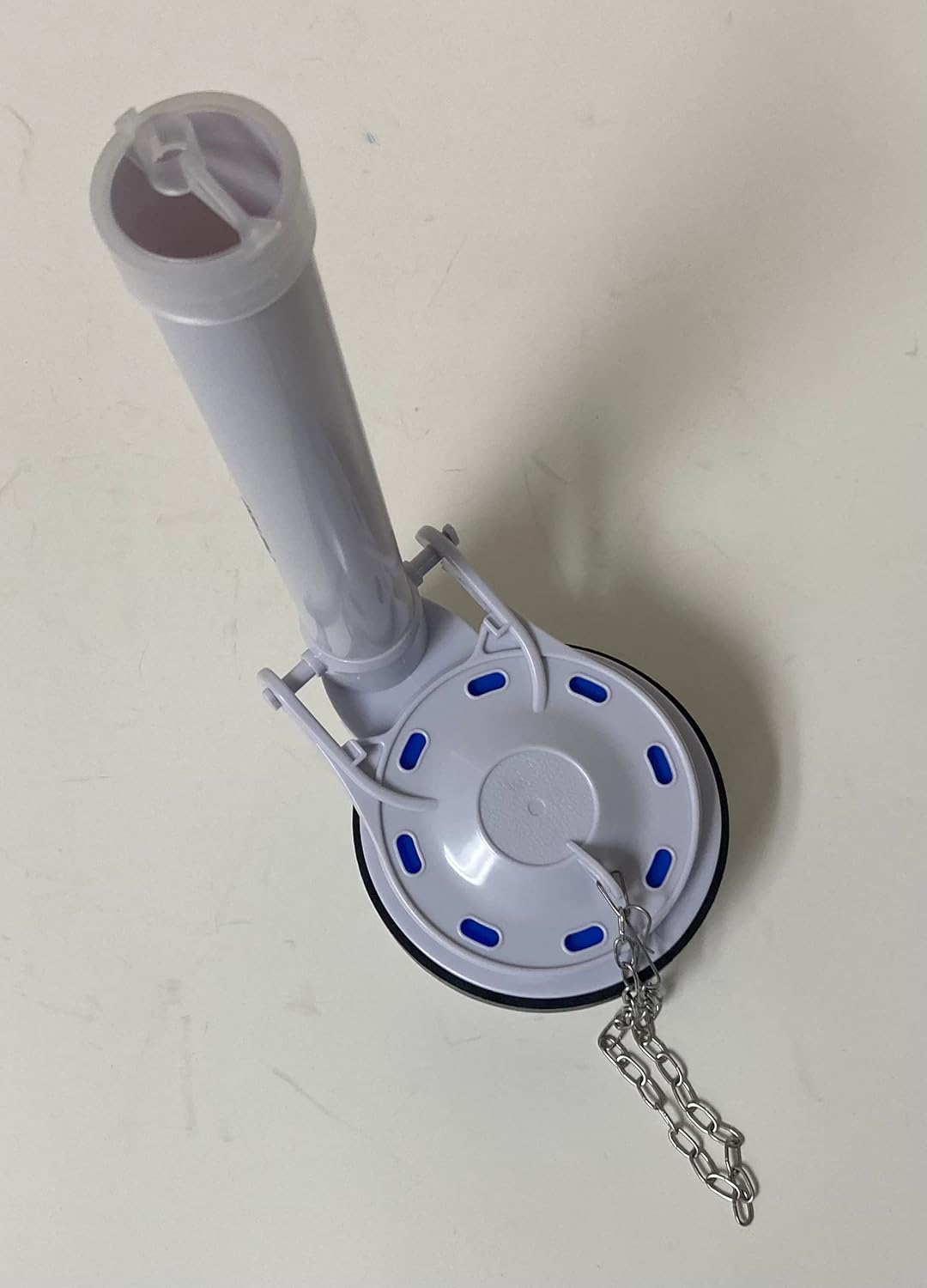 NuFlush Flapper Valve Assembly For 2 Piece Toilet, 3 Inch Flush Hole. Flush once!