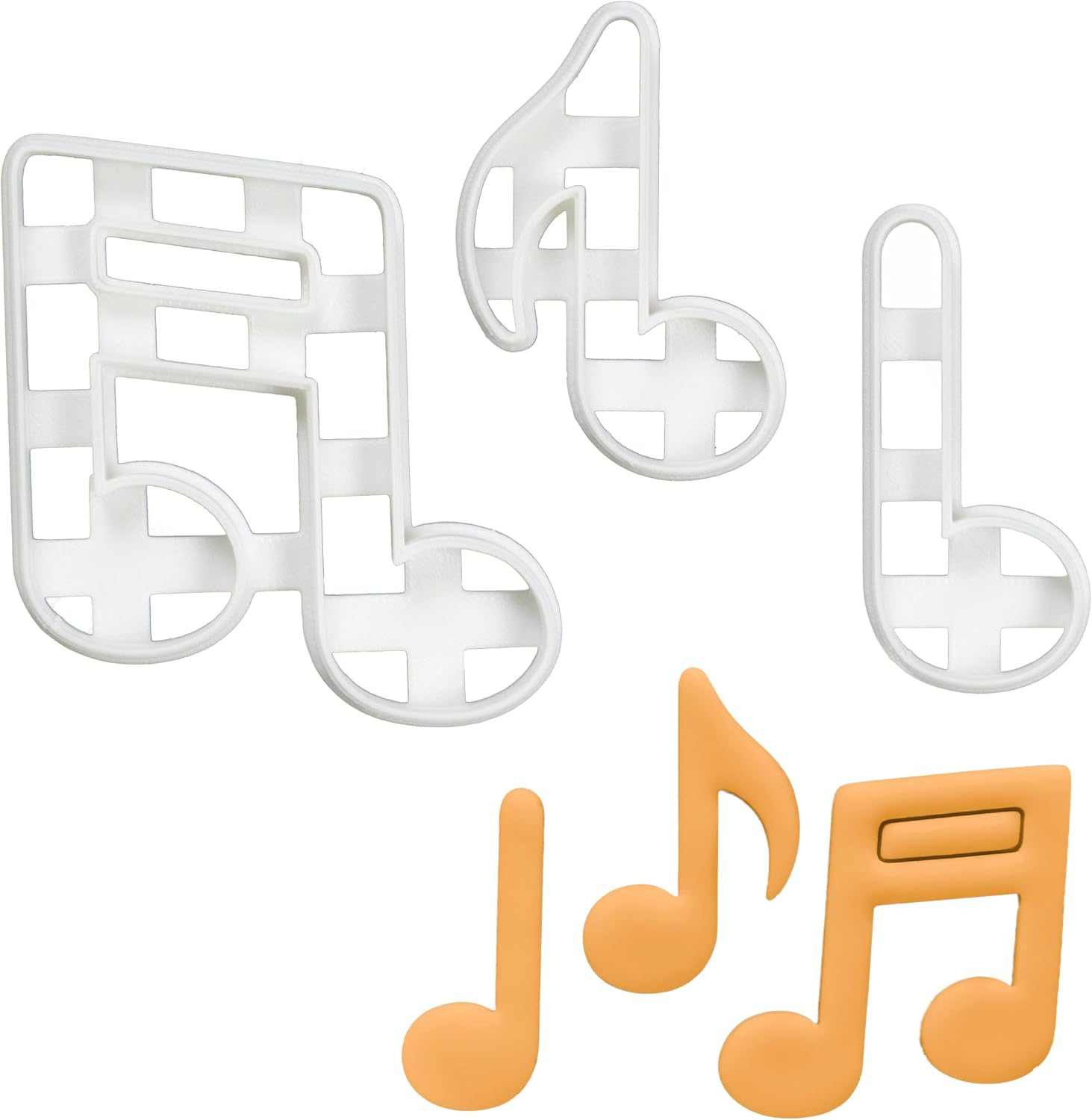 Musical Notes Cookie Cutters 3 Pieces