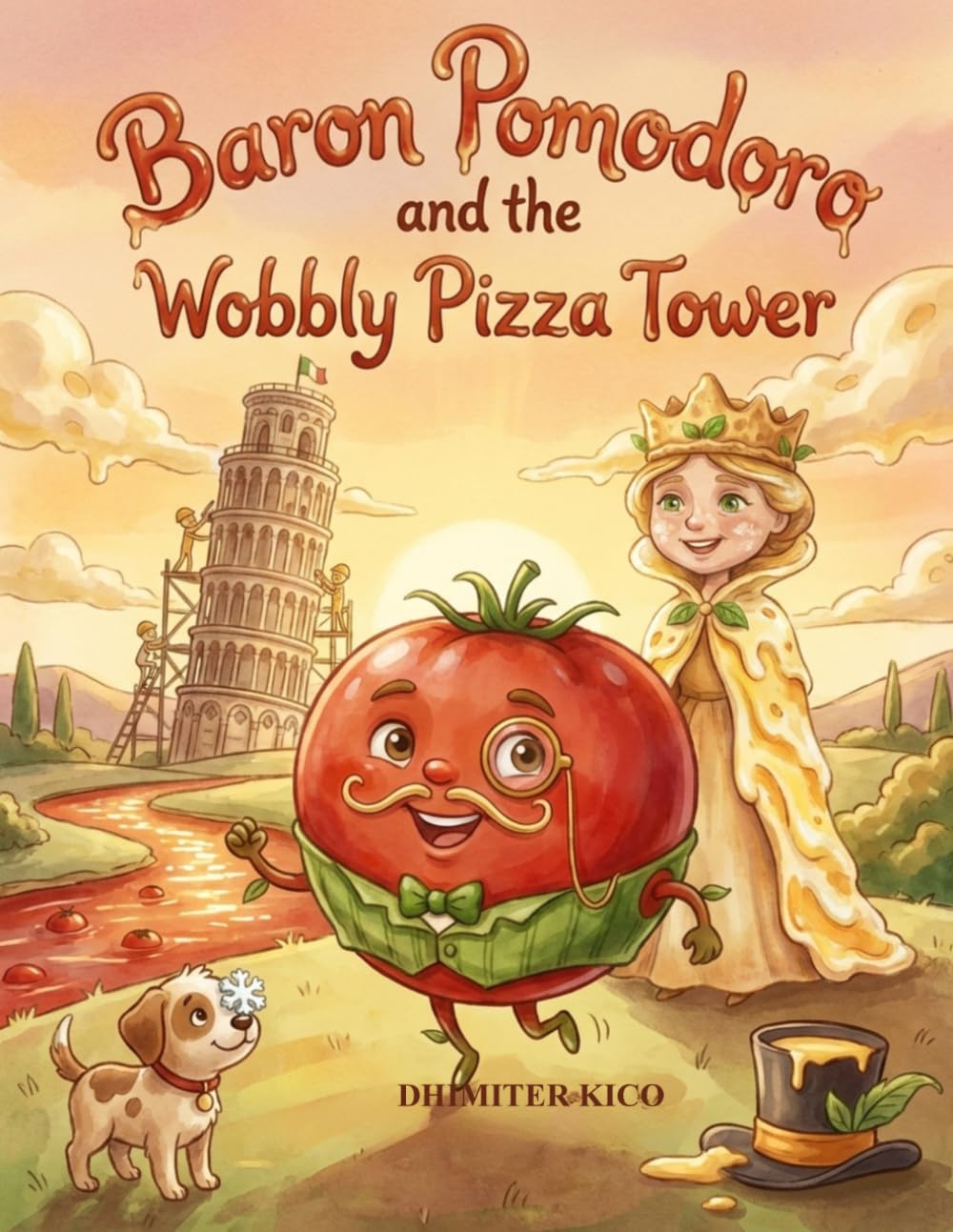 Baron Pomodoro and the Wobbly Pizza Tower: A Silly Story About Balance, Teamwork, and Pizza Power