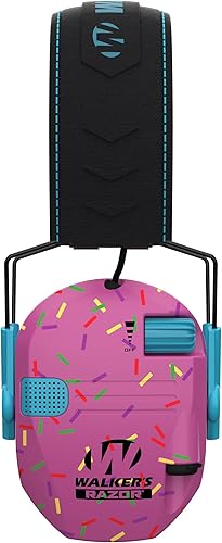 Miniatura 217 de Walker's Razor Slim Ultra - Orejeras electrónicas de perfil bajo. Diseño compacto, rango ajustable. Protección auditiva para práctica de tiro, caza.