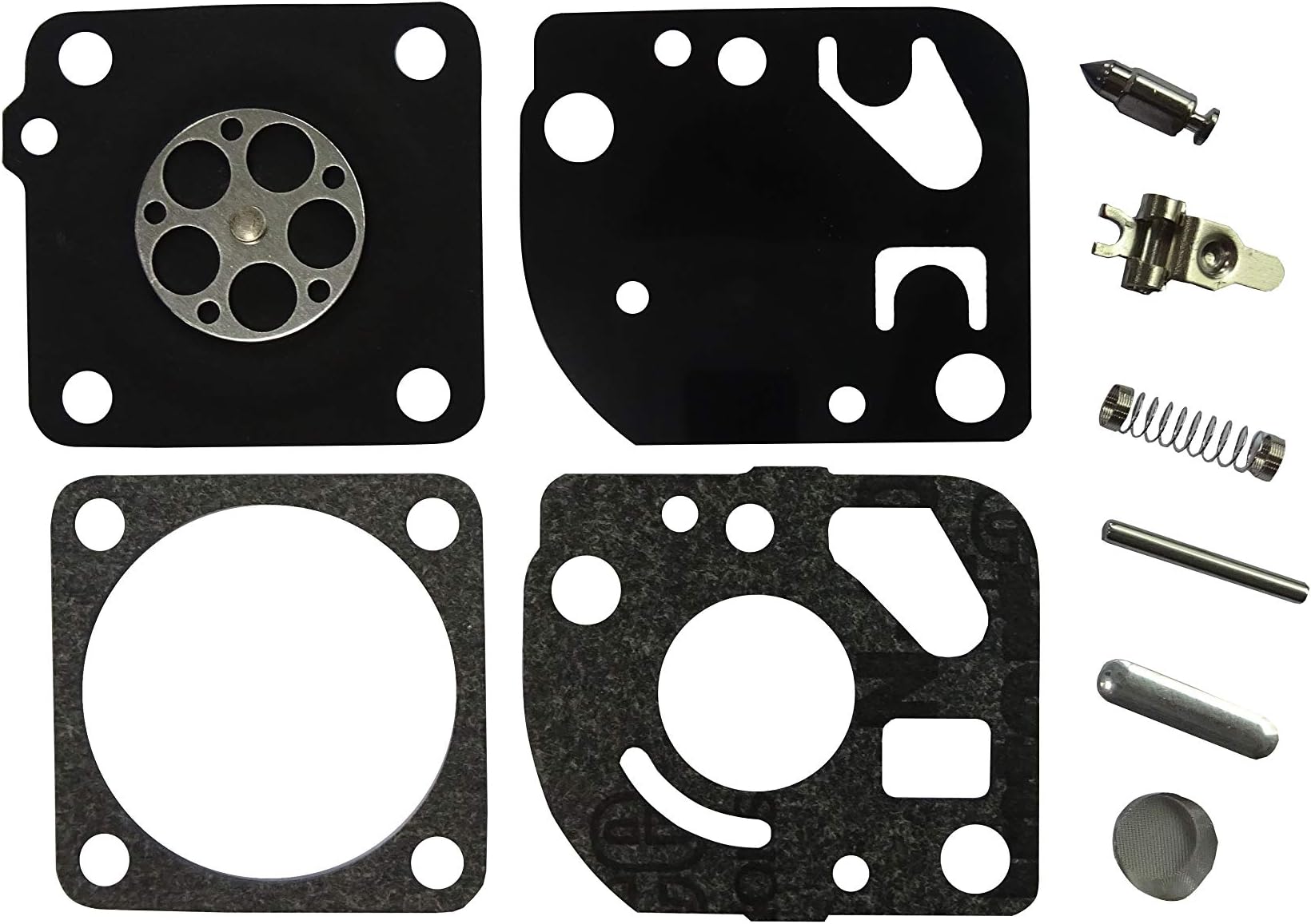 C·T·SCarburetor Repair/Rebuild Kit Replaces Ruixing KRX-1 For Homelite Poulan 26cc 30cc trimmer blower