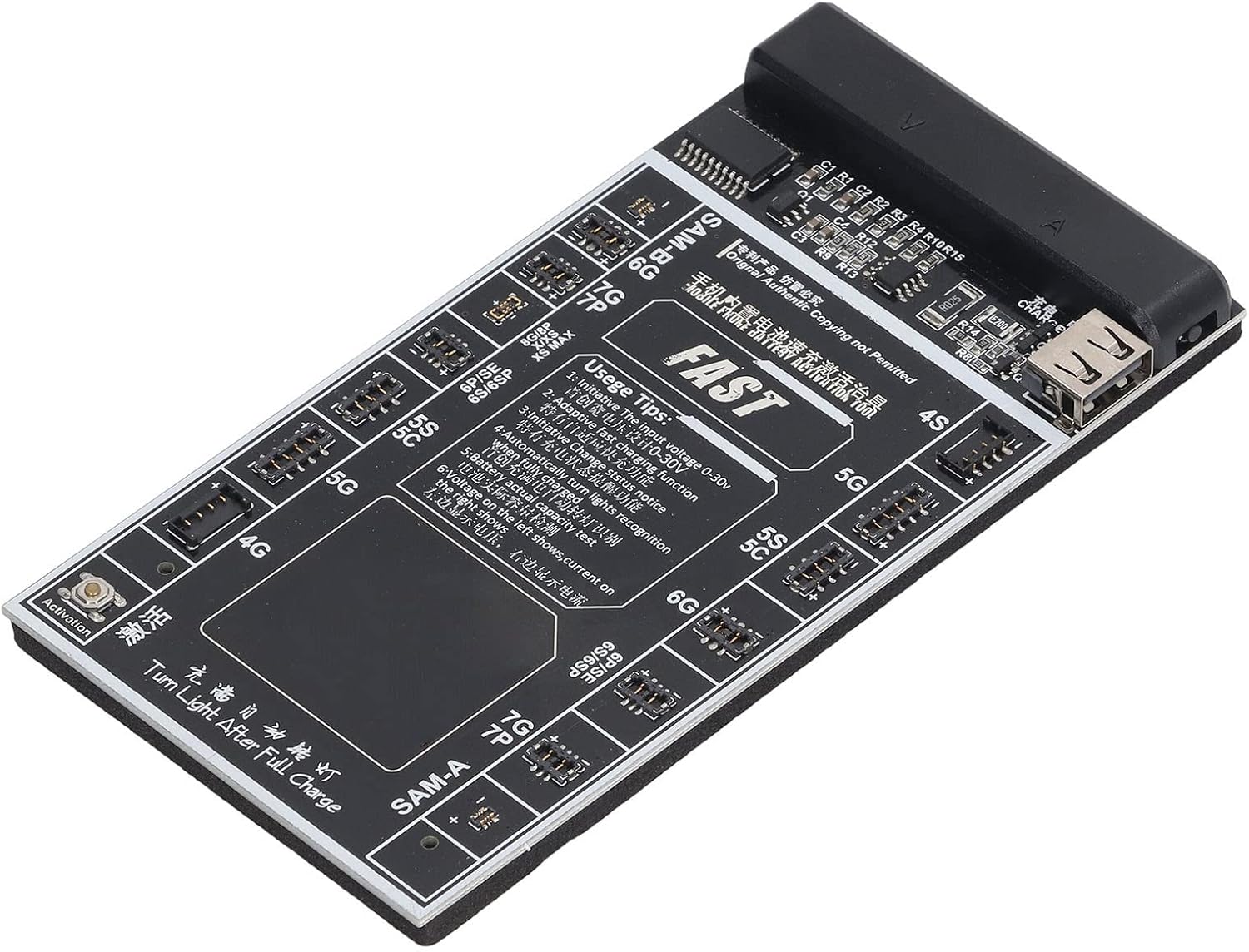 Amazon.co.jp Battery Activation Charging Board, Battery Tester Board