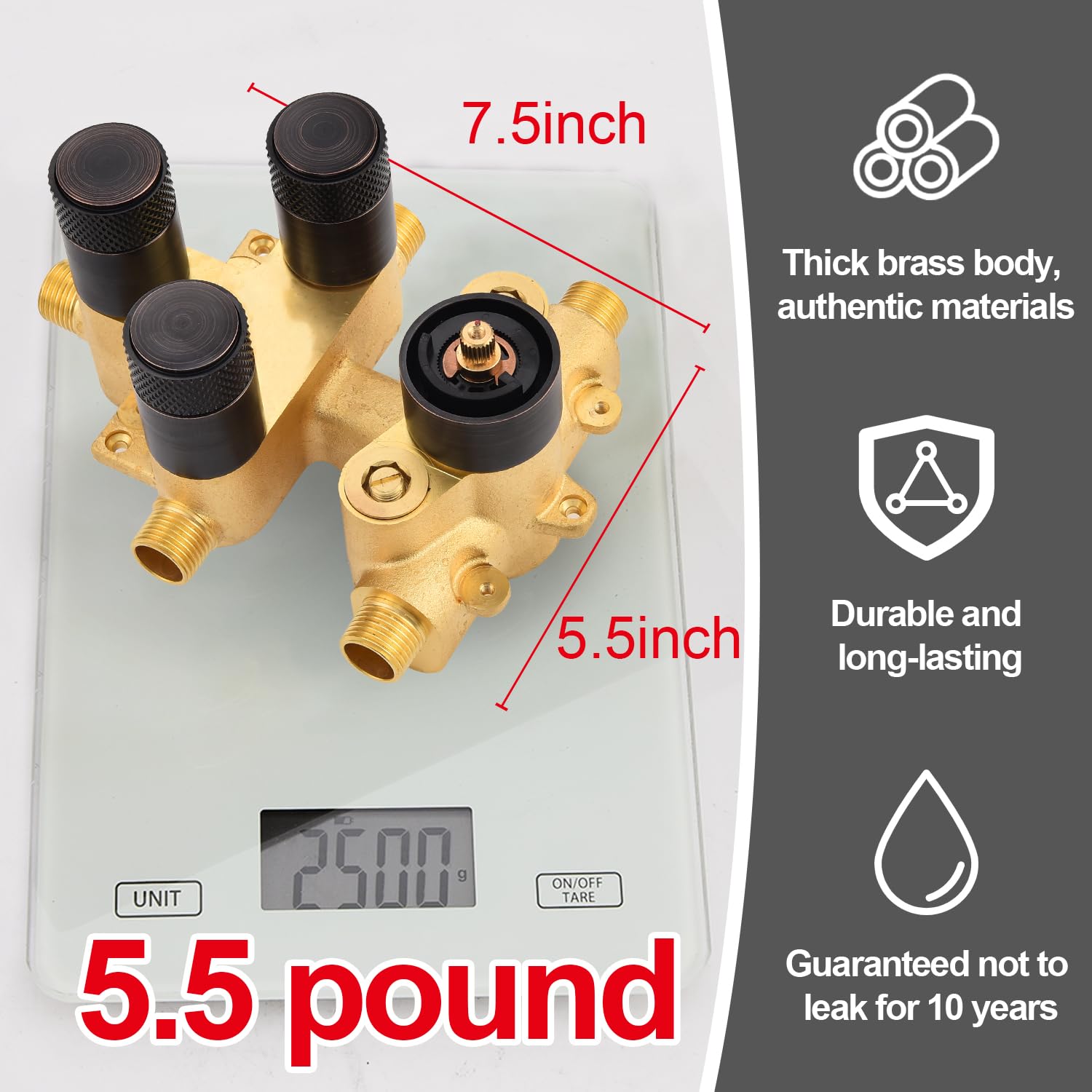 Shower Flow Control Valves