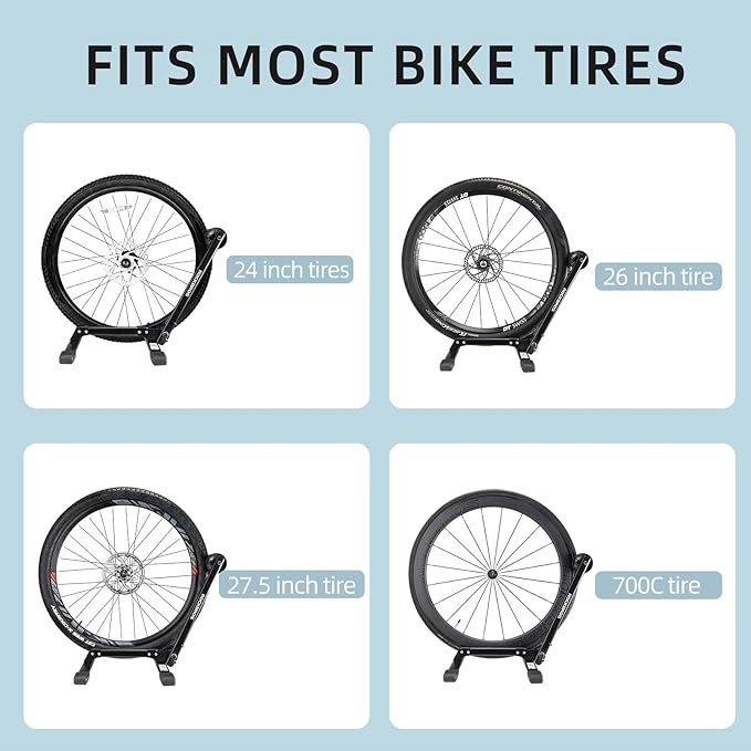 Soporte para bicicleta ROCKBROS de piso, plegable miniatura 5