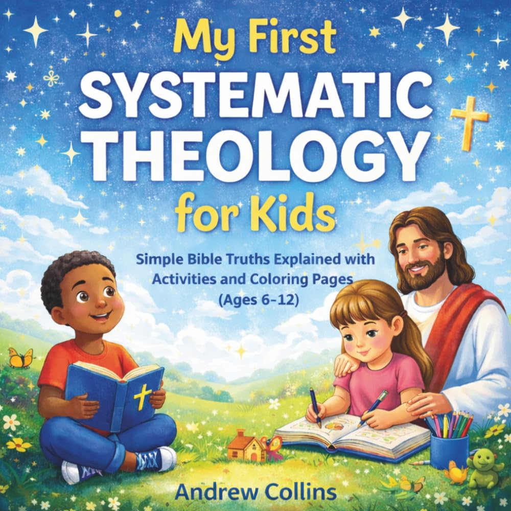 My First Systematic Theology for Kids: Simple Bible Truths Explained with Activities and Coloring Pages (Ages 6–12)