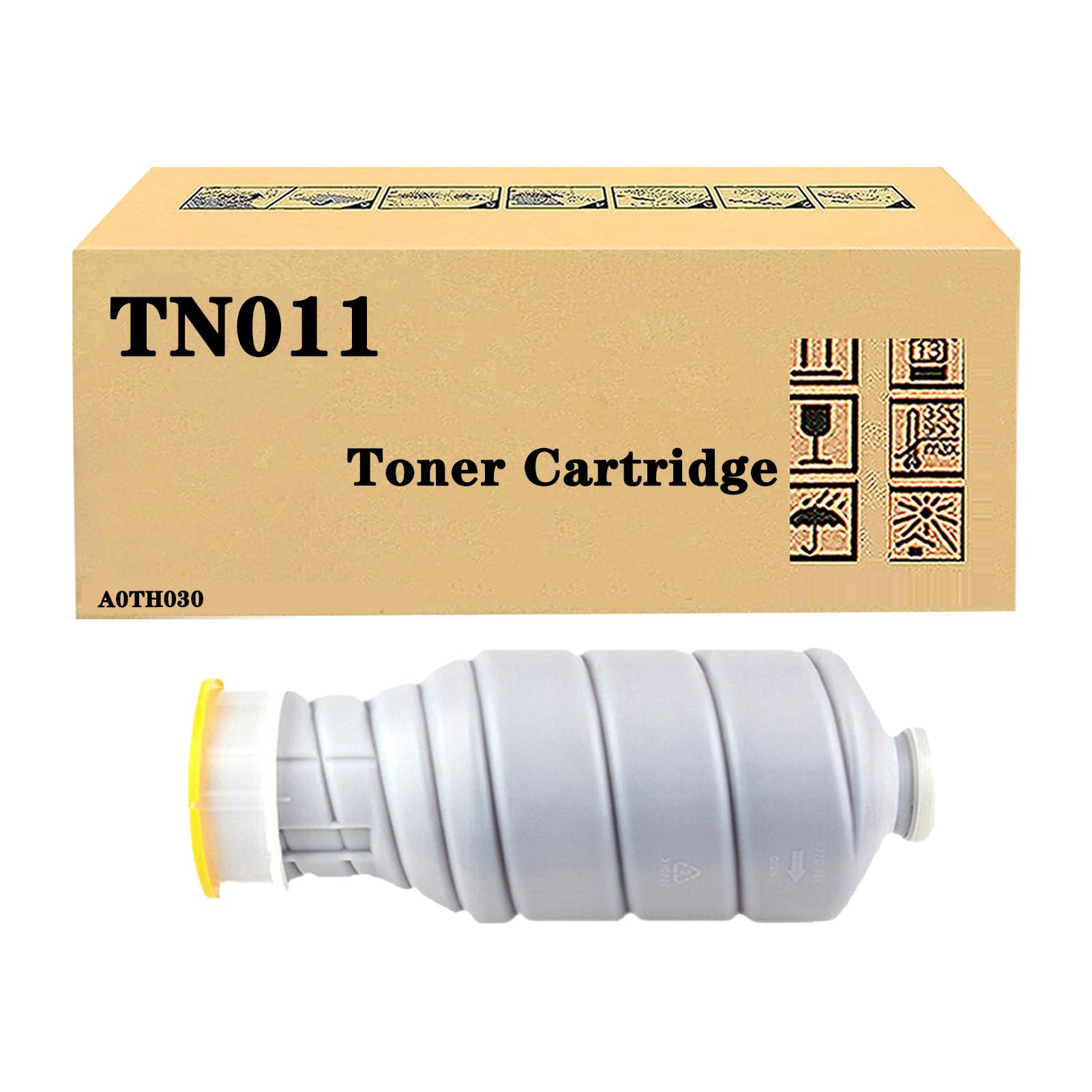 TN-011 Compatible TN011 A0TH030 Black Toner Cartridge for Konica Minolta Bizhub Pro 1051 Pro 1200 Pro 1200P Printer, High Yield 120,000Pages 1Pack