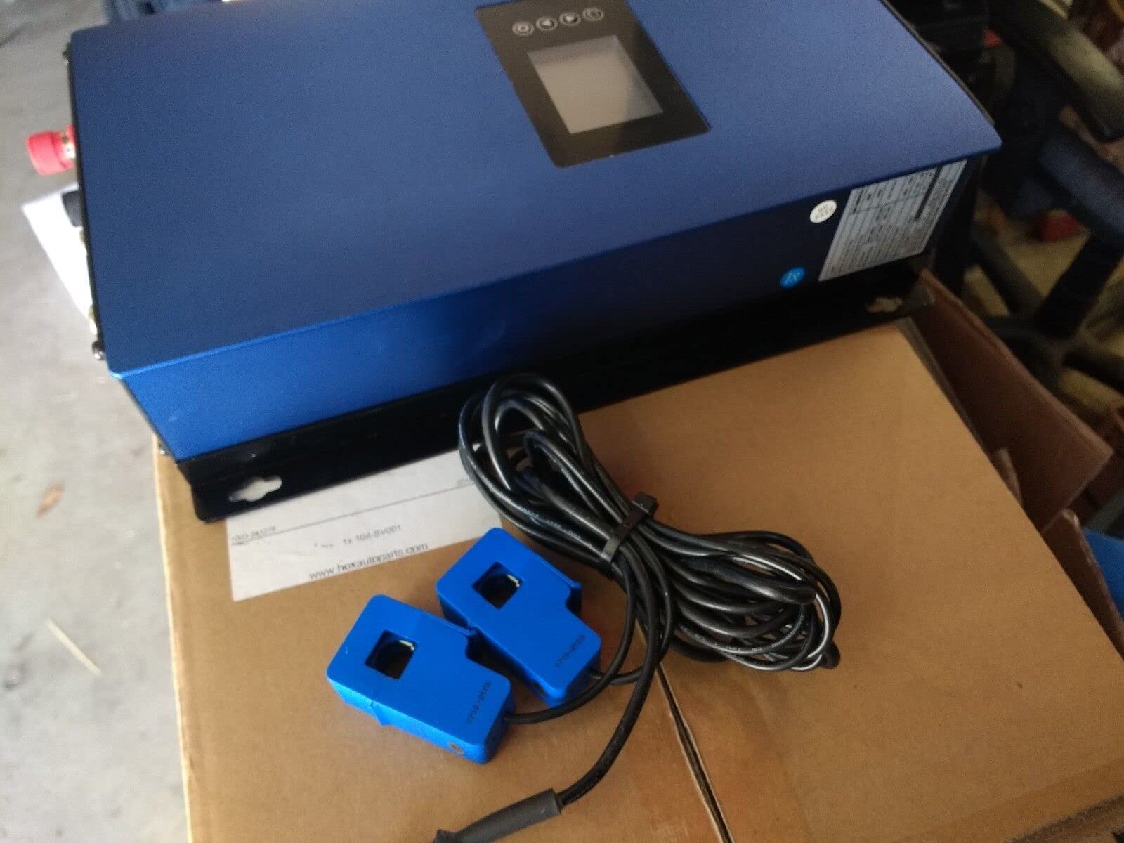 1000W Windturbinen Grid Tie Wechselrichter, 22-65V auf 220V /230VAC,Windkraftanlage Netzwechselrichter mit Dump Load und Begrenzungssensor, EU-Stecker SUN-1000GTIL2-WAL