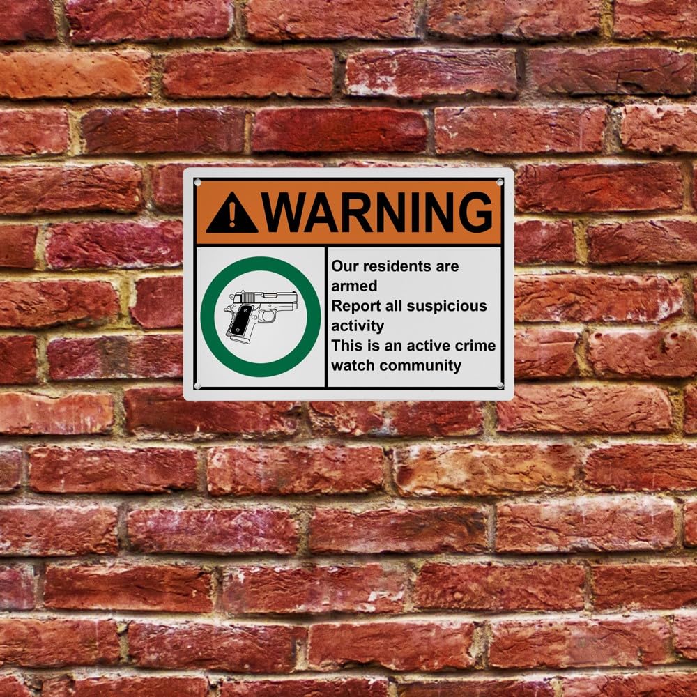 Amazon.com: Weatherproof ANSI Neighborhood Watch Sign (Our