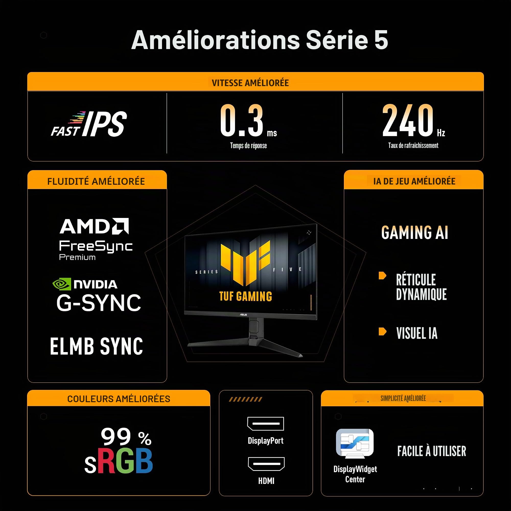 Asus Tuf Gaming Vg279qml5a - LeD-Monitor - Gaming - 68.6 Cm (27")