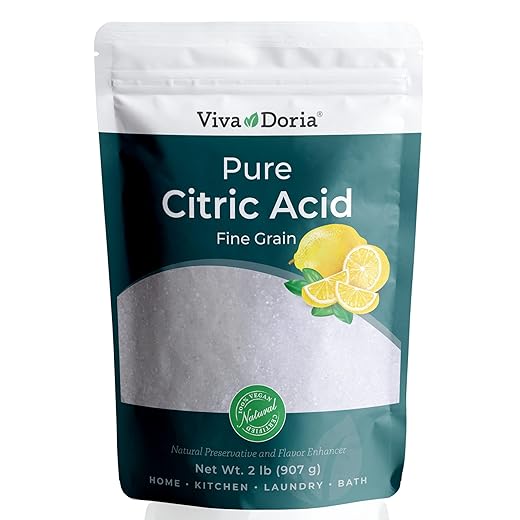 Viva Doria 100% Pure Citric Acid, 2 lb